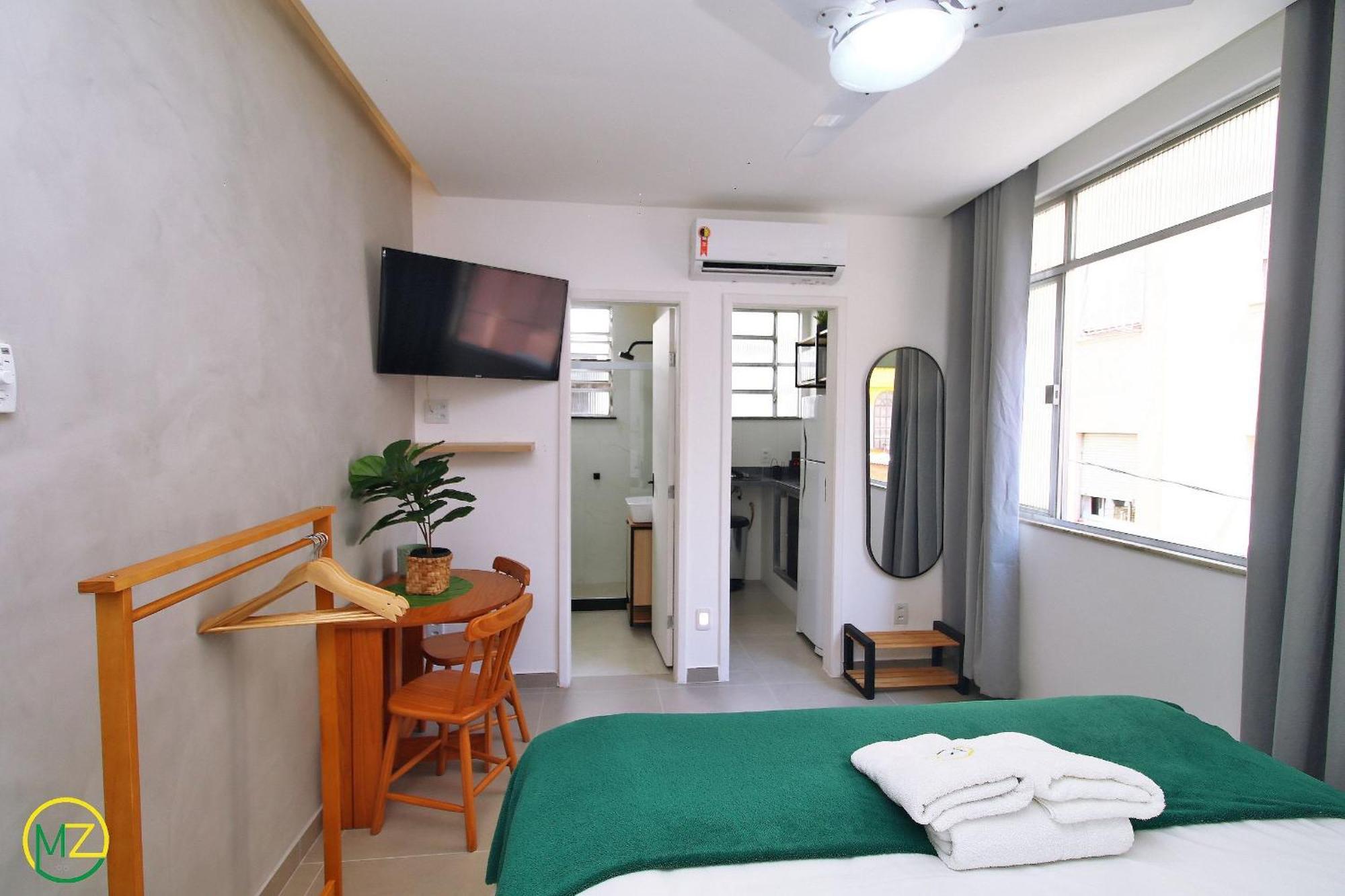 Apartamento Moderno E Silencioso No Posto 4 Em Copa