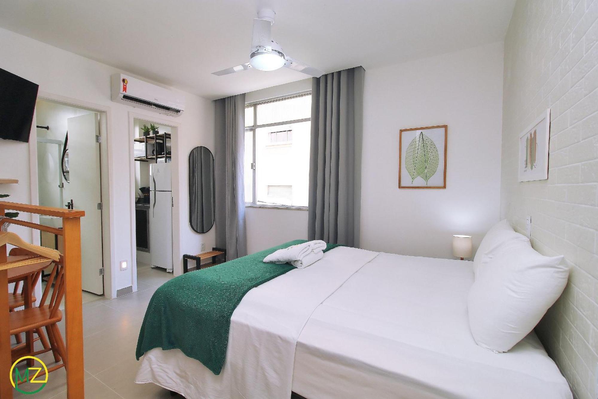 Apartamento Moderno E Silencioso No Posto 4 Em Copa